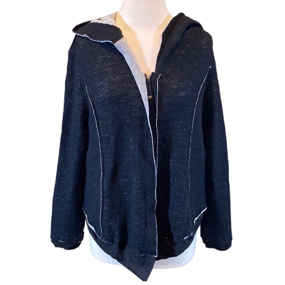 Paris Crea Concept Architectural Sweat Jacket